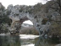 Pont d'Arc automnal