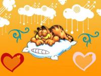 Garfield  fait dodo