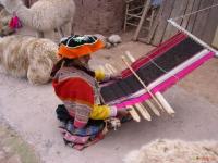 Tissage au Perou