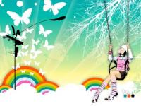 Rainbow color