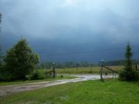 Ciel bleu d'orage
