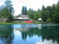 Le lac bleu..