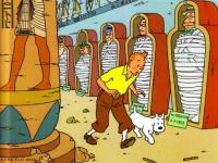 Tintin et les momies