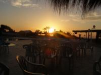 Soir sur la piscine Djerba