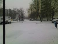 Boulogne/mer sous la neige
