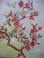 Piocs chantant le printemps
