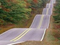Route toboggan