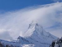 Le cervin se voile