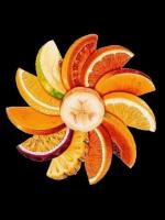 Gajos de frutas