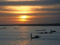 Barques au Mali