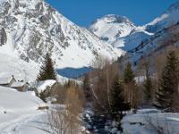 Friburge sous la neige