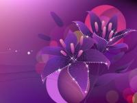 Flores brillantes