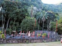 Cérémonie au Marae