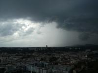 Orage sur Lyon