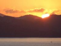 Coucher de soleil en Corse