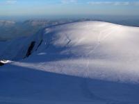La trace au mont blanc