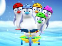 Pinguinos en patin