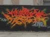 Graff rouge-orangé
