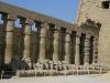 Karnak, colonnes papyrus