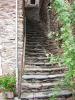 Aveyron :: Escalier typique