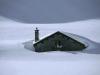 Hiver : toit dans la neige