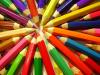 Arc-en-ciel de crayons