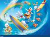 Donald sur la vague